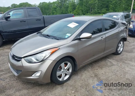 2013 Hyundai Elantra Gls/Limited from USA, damaged, VIN 5NPDH4AE3DH175248